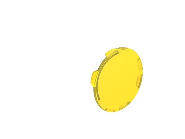 LOVATO - LOVLPXBL105 TAPPO RASATO GIALLO PULSANTI LUMINOSI