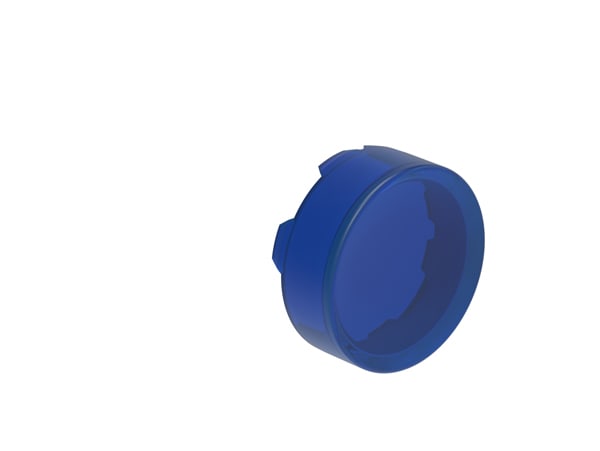 LOVATO - LOVLPXBL206 TAPPO SPORGENTE BLU PULSANTI LUMINOSI