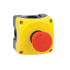 LOVATO - LOVLPZP1B5602 PULS. GIALLA+40MM SG.ROTAZ. NO EM.+1NC