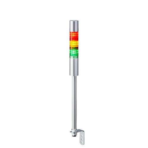 PATLITE EUROPE GMBH - PMHLR4-302LJBU-RYG COLONNA LUMINOSA LR4 SILVER BUZZER