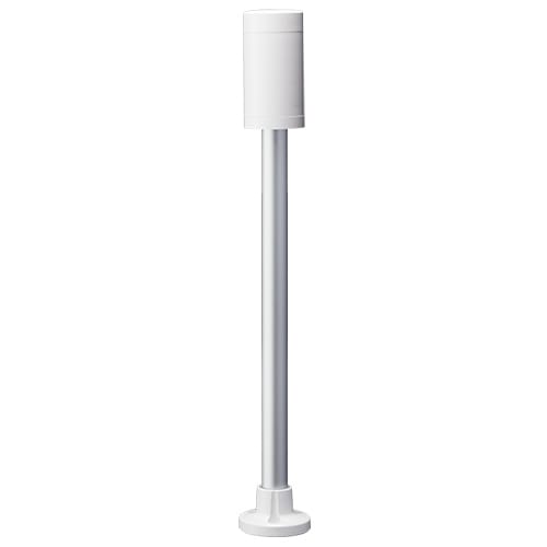 PATLITE EUROPE GMBH - PMHLR5-02PJNW Modulo base, bianco, 24VDC, diam. 50mm, palo con staffa circolare, cavo, IP65