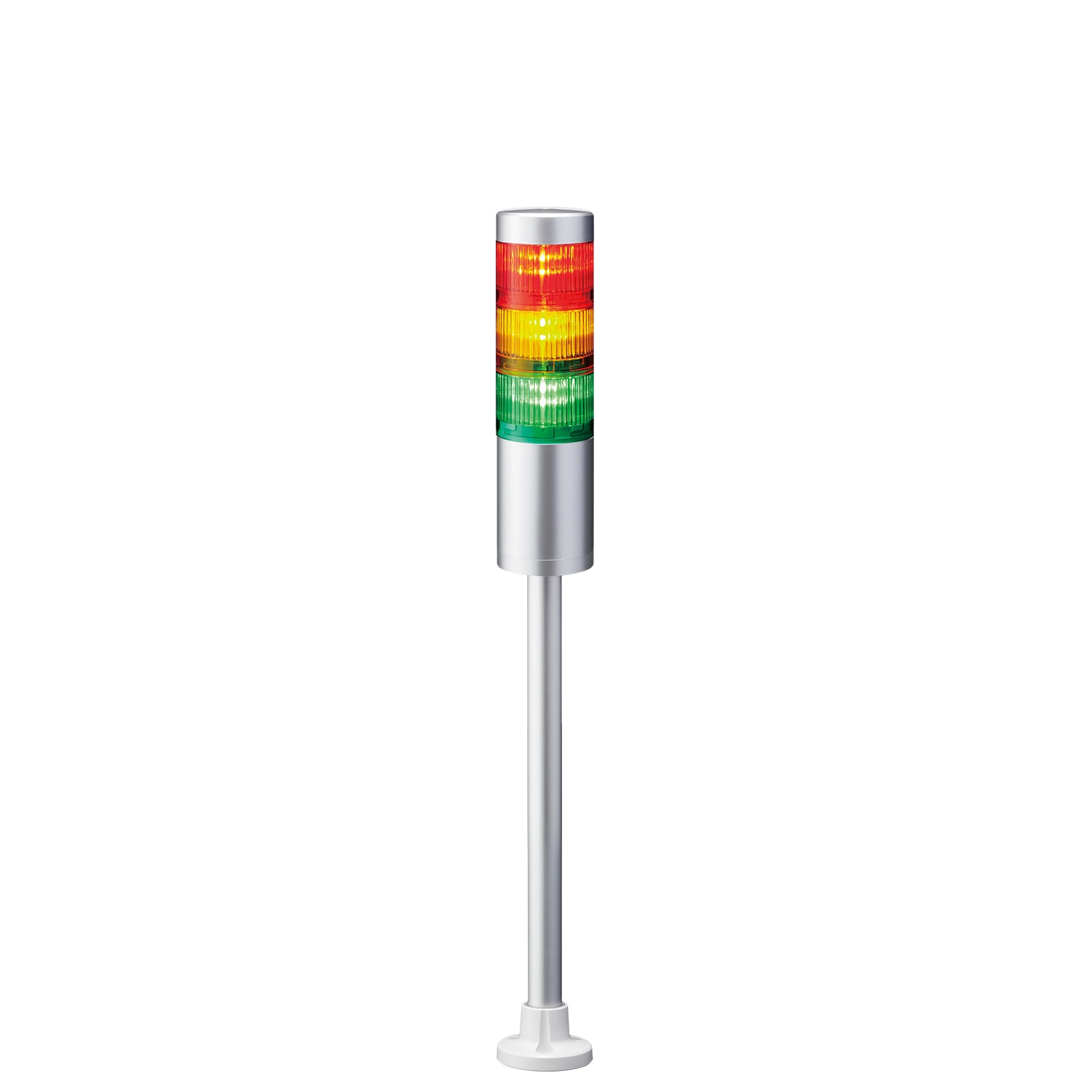 PATLITE EUROPE GMBH - PMHLR6-302PJNU-RYG COLONNA LUMINOSA LR6 SILVER