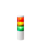 PATLITE EUROPE GMBH - PMHLR6-302WJNW-RYG Torretta segnalazione, bianca, 3 moduli, 24VDC, 60mm, montaggio diretto, cavo