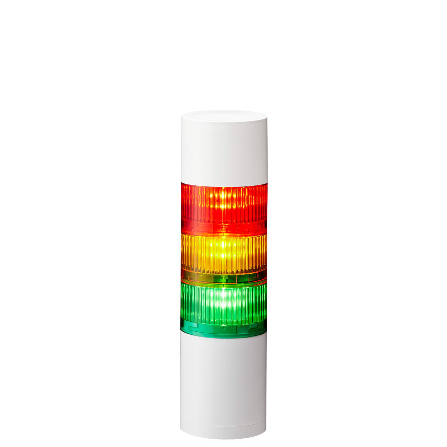 PATLITE EUROPE GMBH - PMHLR7-302WJBW-RYG LR7 BIANCA PREAS 3 MOD 24V MONT CON BUZ