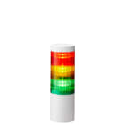 PATLITE EUROPE GMBH - PMHLR7-302WJNW-RYG Torretta di segnalazione, bianca, 3 moduli, 24 V DC, 60mm, M30, conn.M12, 8pin