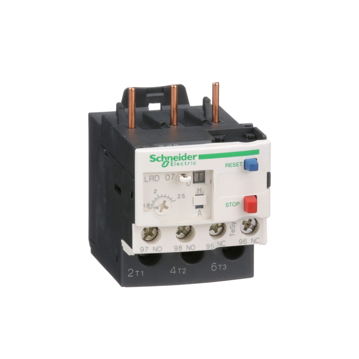 SCHNEIDER ELECTRIC - SNRLRD07 Relè sovraccarico termico per motore TeSys - 1,6...2,5 A - Classe 10A