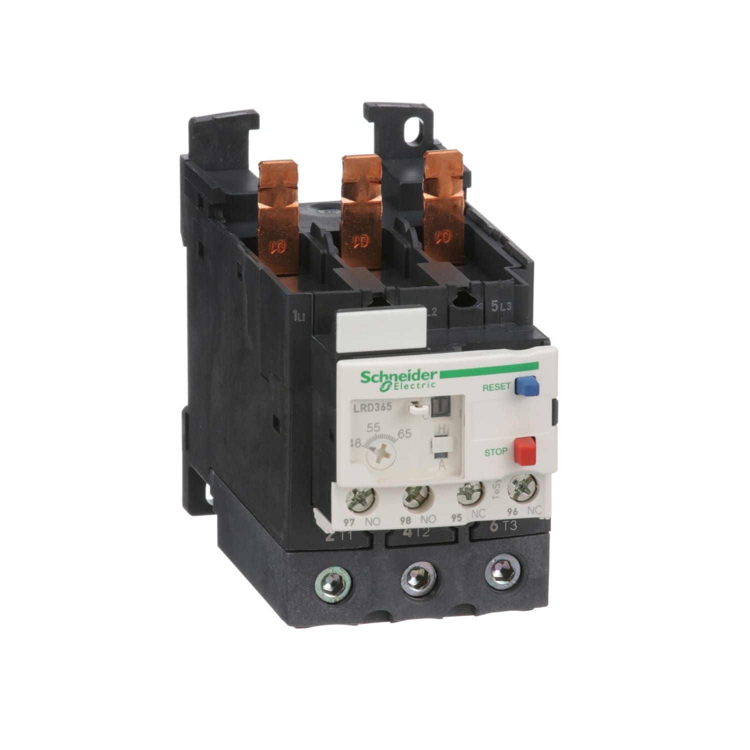 SCHNEIDER ELECTRIC - SNRLRD365 Relè sovraccarico termico per motore TeSys - 48...65 A - Classe 10A