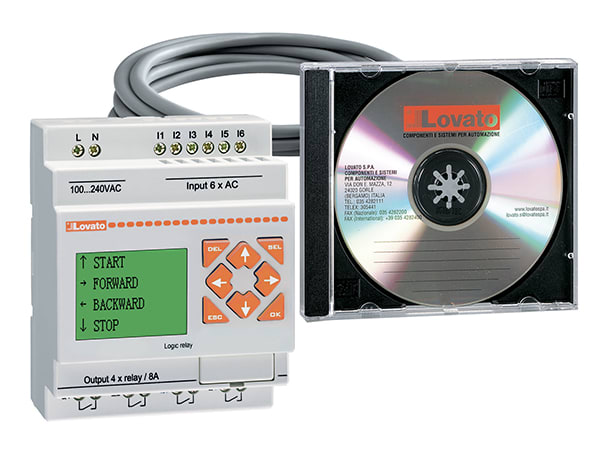 LOVATO - LOVLRDKIT10RA240 KIT: RELE PROGRAM.240VAC+CAVO+SOFTWARE