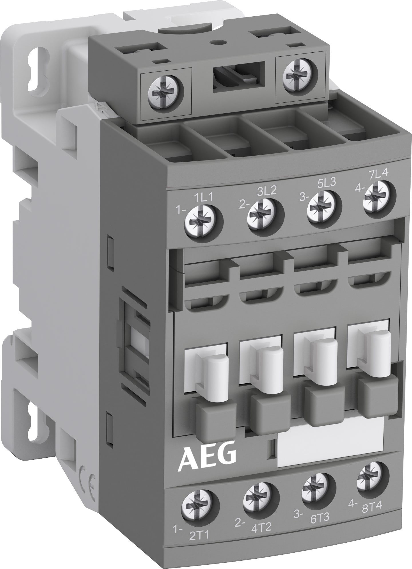 ELETTRA SRL AEG - AEGLS07N4000-EN CONTATTORE DDI AEG 7,5KW 4P 100-250V AC/DC