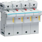 HAGER - HAGLS704 PORTAFUSIB. ACCESS. 22X58 3P+N 8M