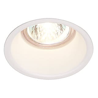 SLV ITALIA SRL - SLV112911 HORN 1, INCASSO, GU10, BIANCO, MAX 50W