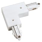SLV ITALIA SRL - SLV143051 RACCORDO ANGOLARE, BINARIO 1F, BIANCO, T