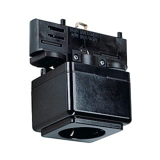 SLV ITALIA SRL - SLV145700 PRESA, PER BINARIO A PLAFONE/PARETE TRIF