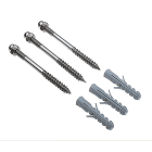 SLV ITALIA SRL - SLV228752 SET DI VITI, ACCIAIO INOX M6 INCL. DADI