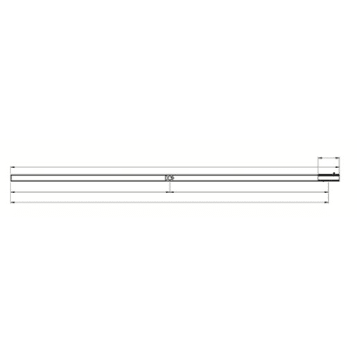 DKC POWER SOLUTIONS - HRCLTC25NSP44AA000 4P+2P 25A CU - El. rett. 1m - 1 der.