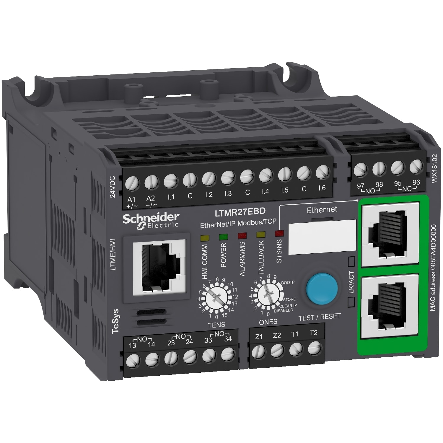 SCHNEIDER ELECTRIC - SNRLTMR27EBD CONTROLLER ETHERNET 1,35 27A 24VDC