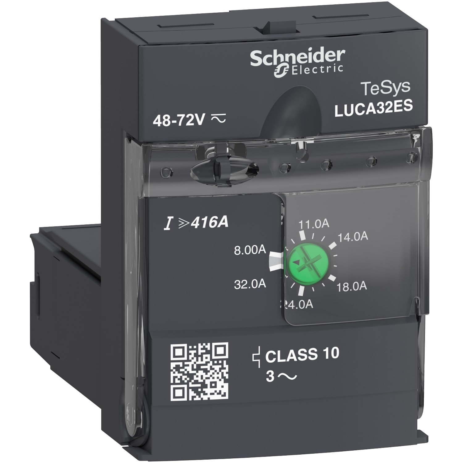 SCHNEIDER ELECTRIC - SNRLUCA32ES Unità di controllo standard LUCA - Classe 10 - 8...32 A - 48...72 V CC/CA