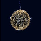 GIOCOPLAST NATALE SP - GCP14410491 SFERA LUCCIOLONA BIANCO CALDO D.80CM,