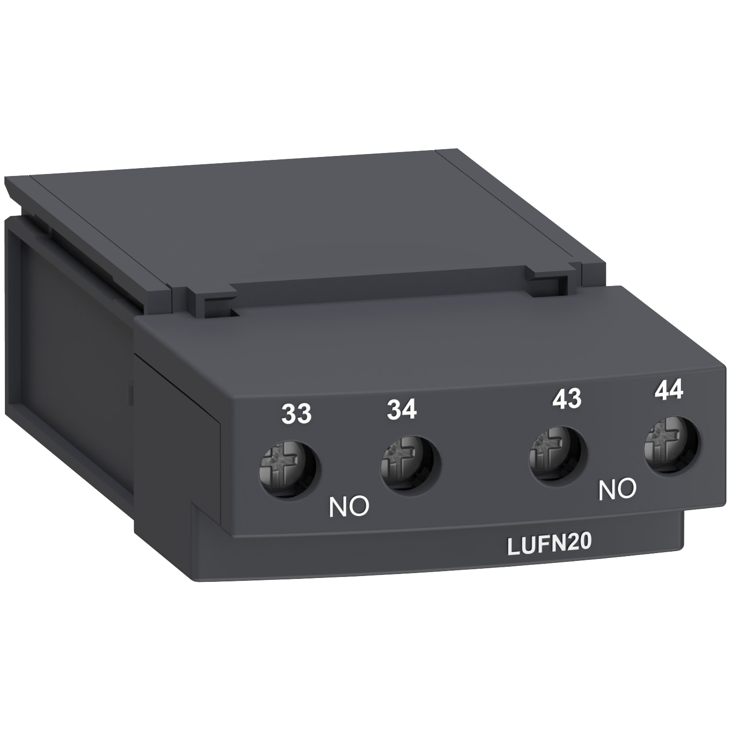 SCHNEIDER ELECTRIC - SNRLUFN20 AUX CONTACT MOD 2NO