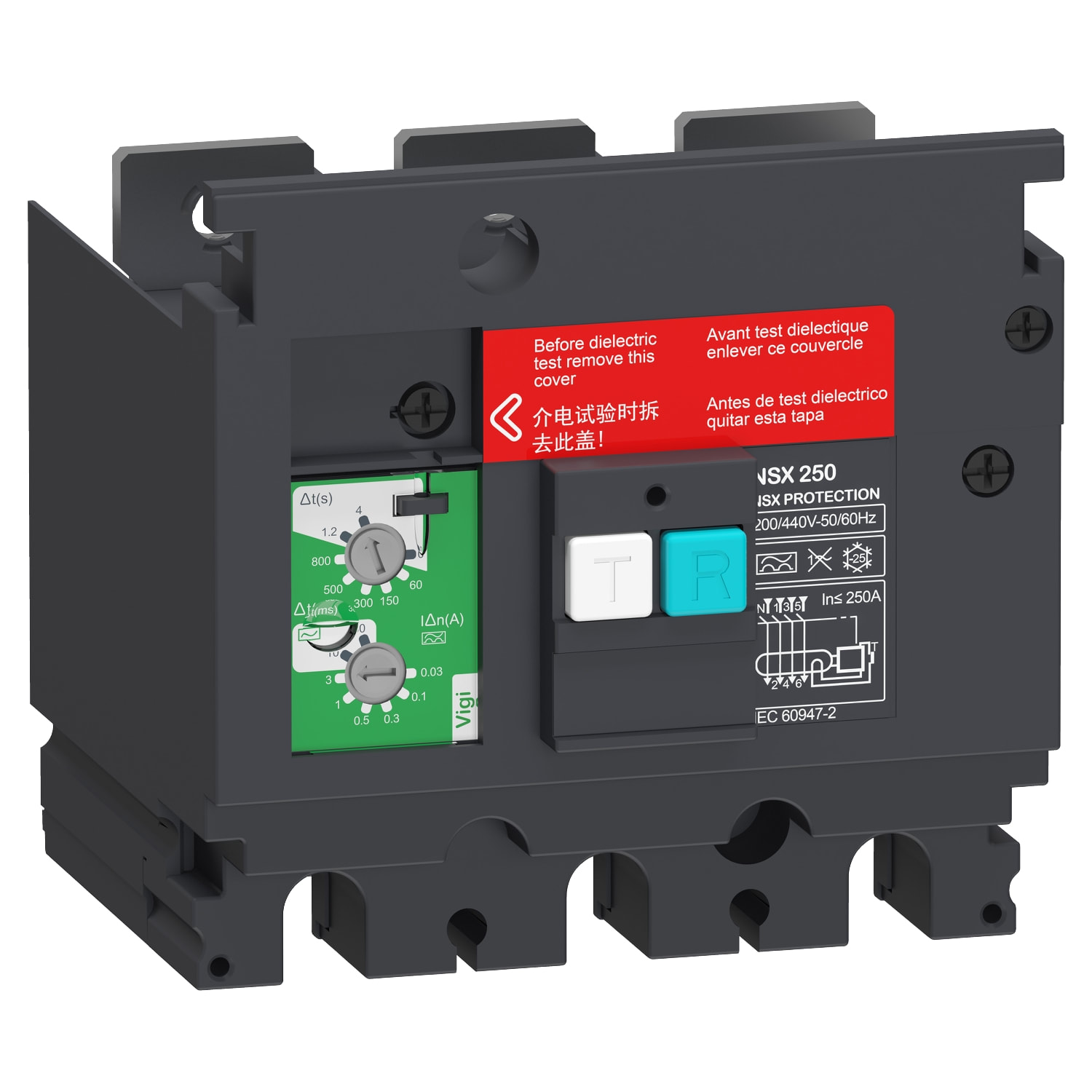 SCHNEIDER ELECTRIC - SNRLV429492 VIGIPACT 200/440VCA 3P NSX250
