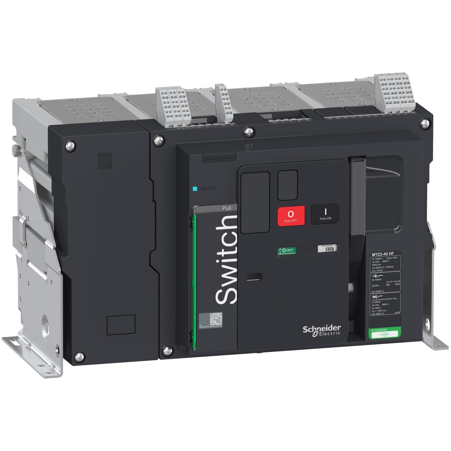 SCHNEIDER ELECTRIC - SNRLV848101 MTZ2 40 HF 4P FISSO