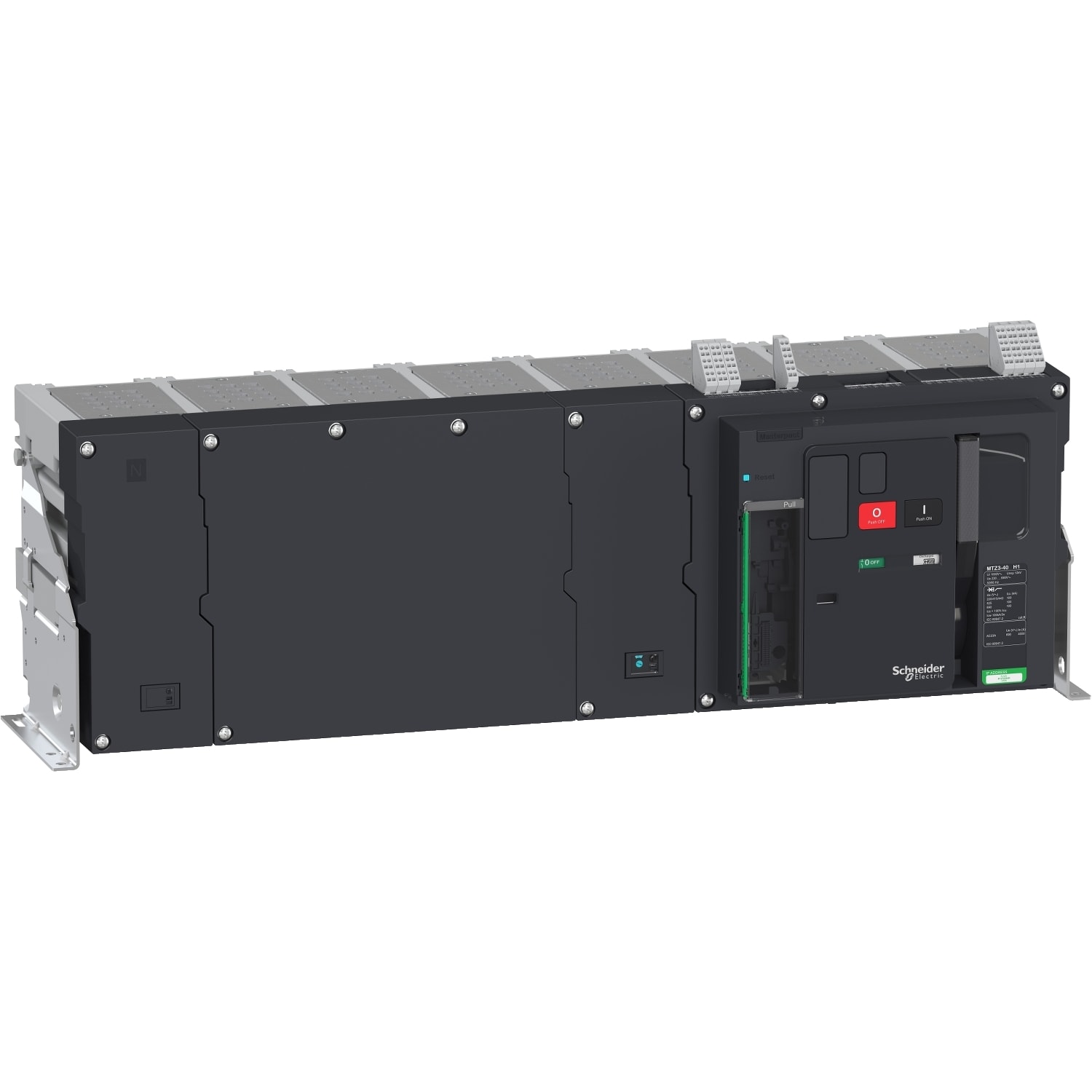 SCHNEIDER ELECTRIC - SNRLV848109 MTZ3 40 H1 4P FISSO SENZA MICROLOGIC