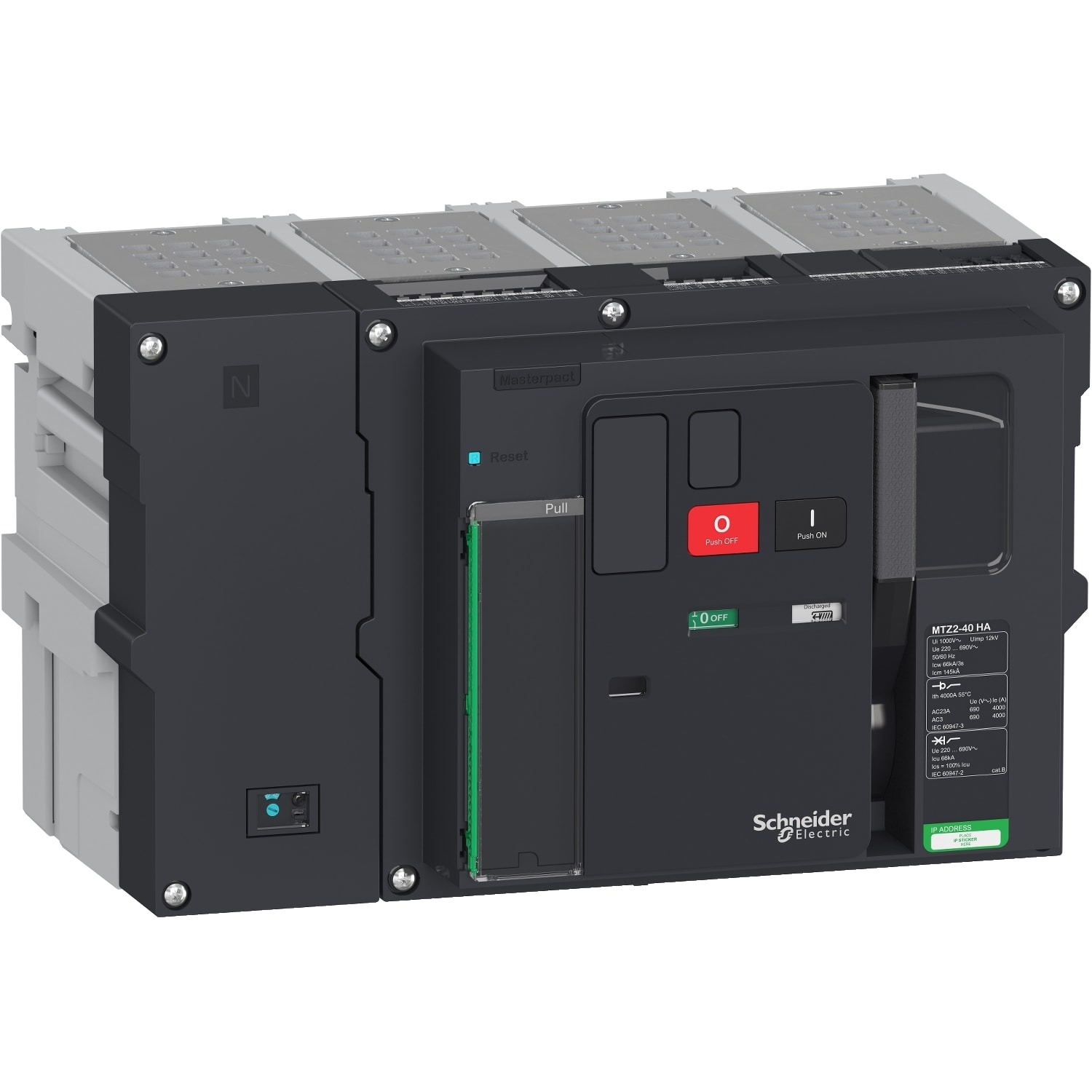 SCHNEIDER ELECTRIC - SNRLV848330 MTZ2 40 HA 4P ESTRAIBILE