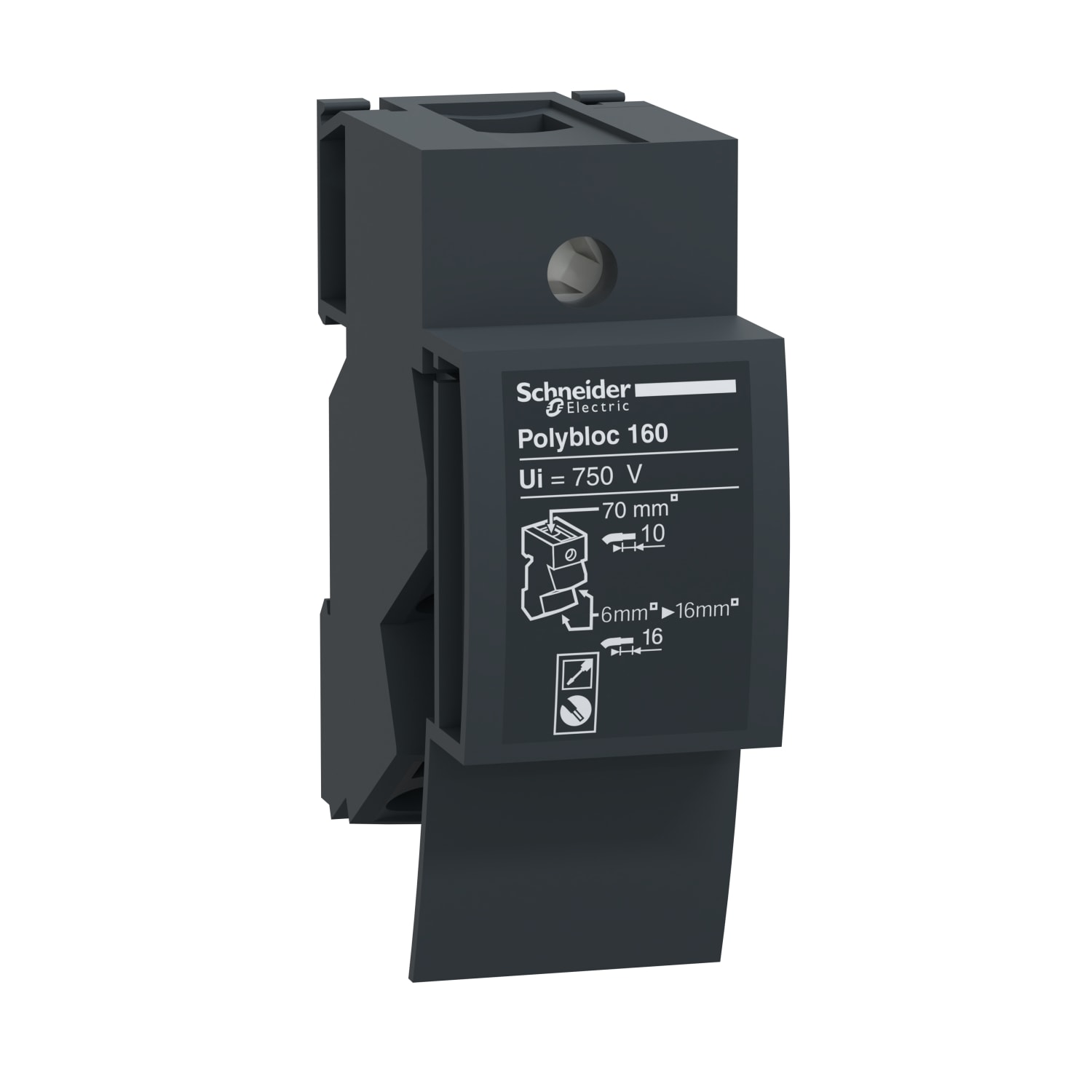 SCHNEIDER ELECTRIC - SNRLVS04031 POLYBLOC 160A 1P