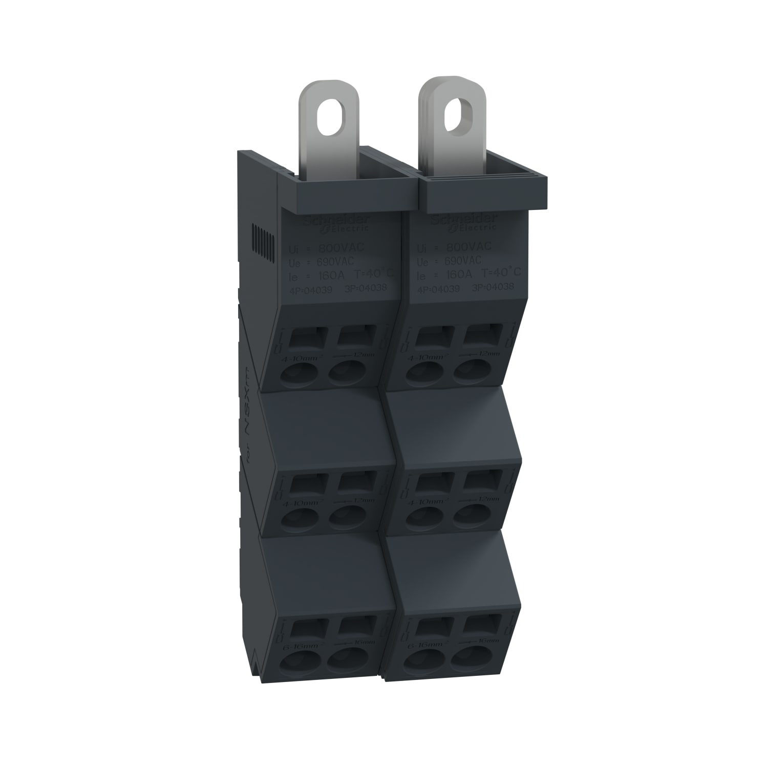 SCHNEIDER ELECTRIC - SNRLVS04039 POLYBLOC NSXM 3P 160A