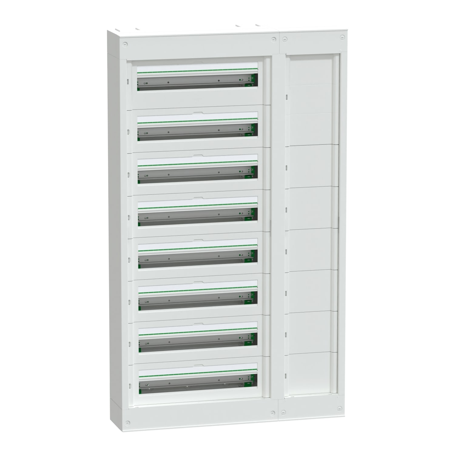SCHNEIDER ELECTRIC - SNRLVSSD824 PRISMASET S PARETE 8R 24MOD 1 MOR + DUCT