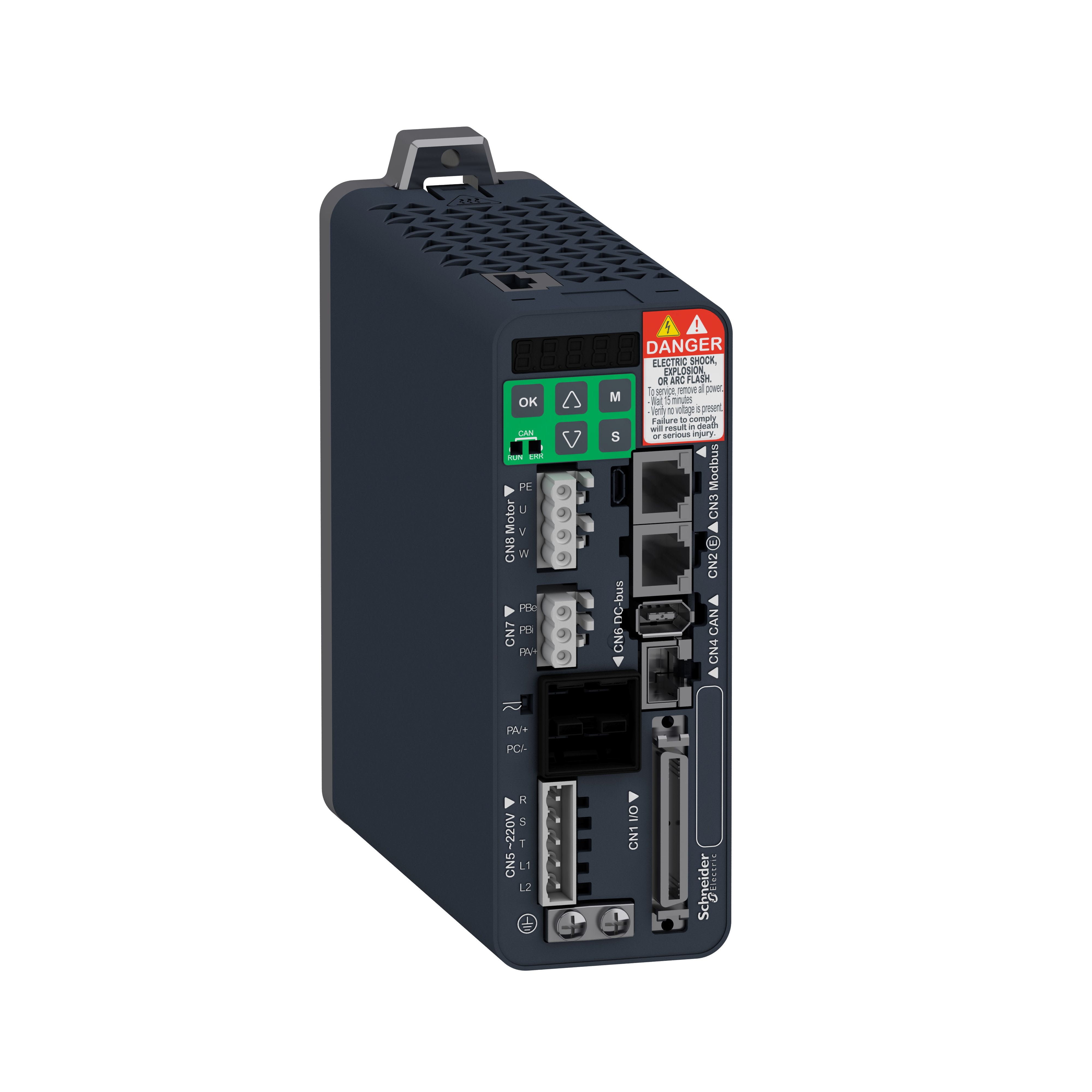 SCHNEIDER ELECTRIC - SNRLXM28SU04M3X LXM28 SERCOS 1/3PH 230V 400W
