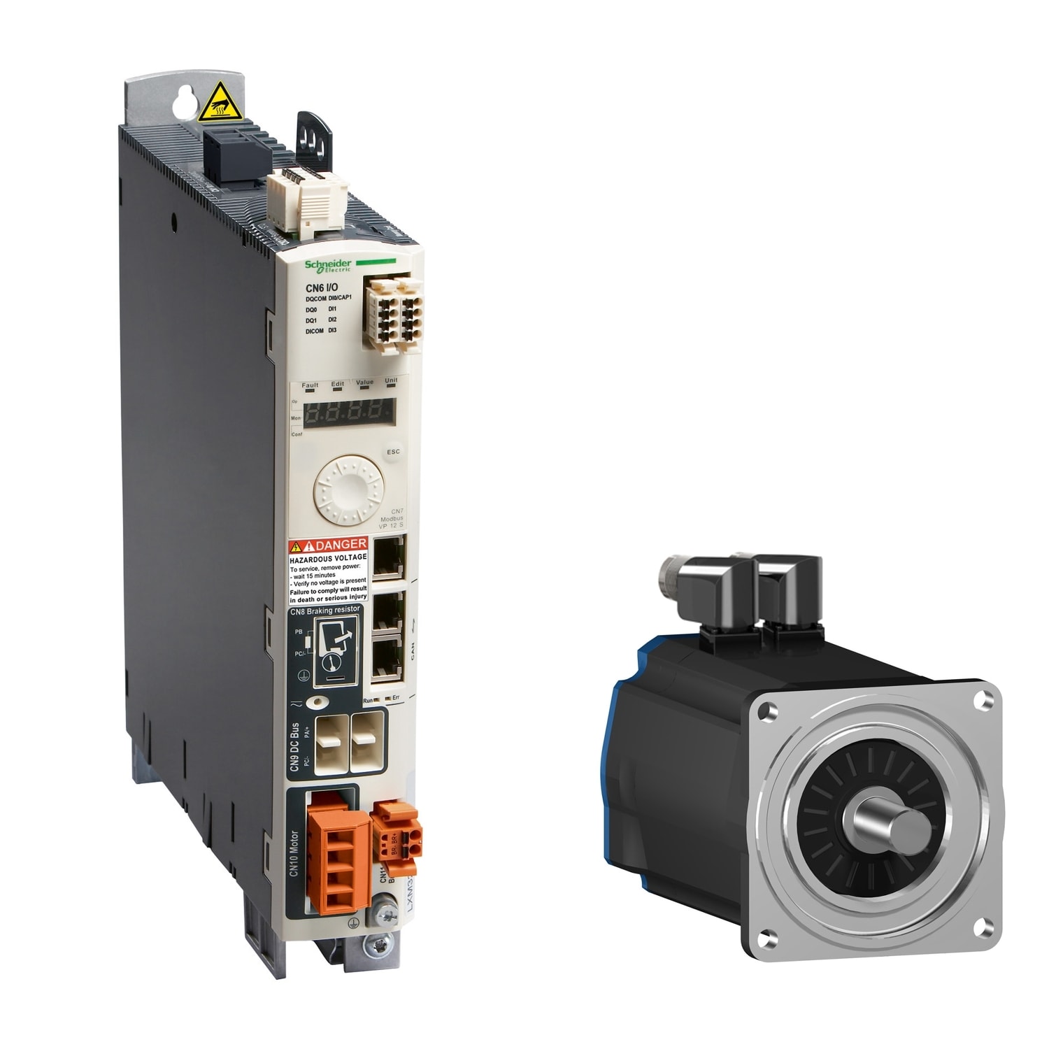 SCHNEIDER ELECTRIC - SNRLXM32AD30M2 Servo Drive AC Lexium32 CAN 30A Monofase, 115/200/240 Vca