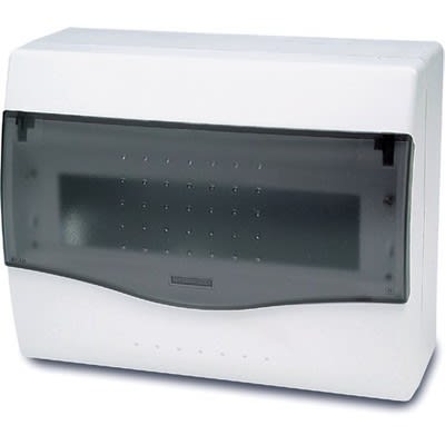 MASTER SRL - MSTM03608 CENTRALINO PARETE 8 MOD.P.TRASPAR. IP40