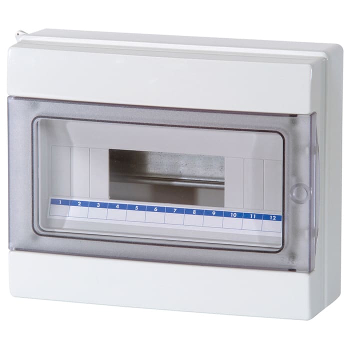 MASTER SRL - MSTM04912-T C.PARETE 12MOD.P.TRASPAR. IP65