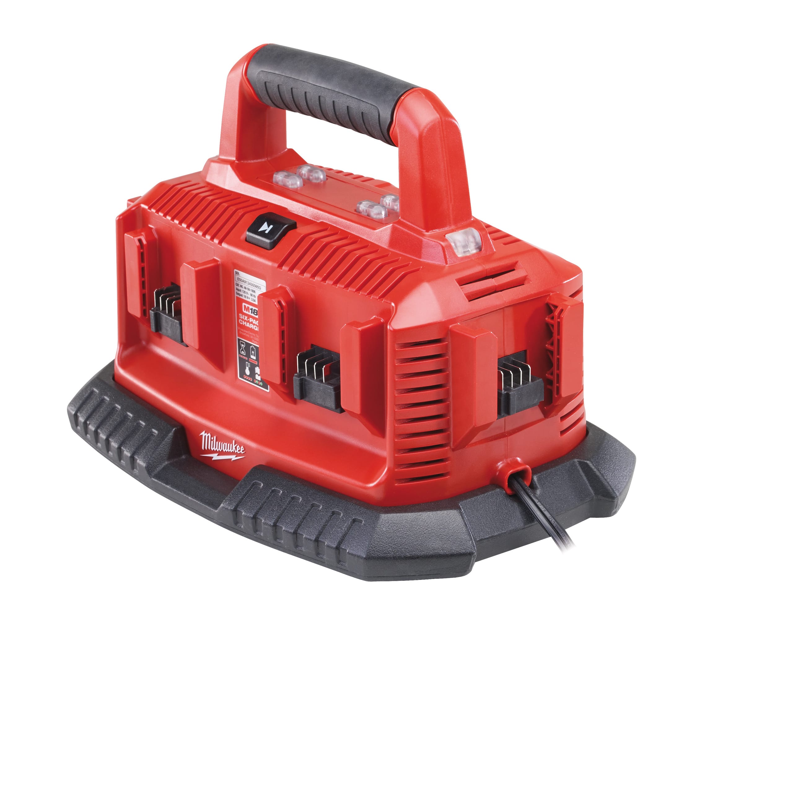 MILWAUKEE - AEG - COP4932430086 CARICA BATT. MULTIPLO 6 POST. 14V- 18V