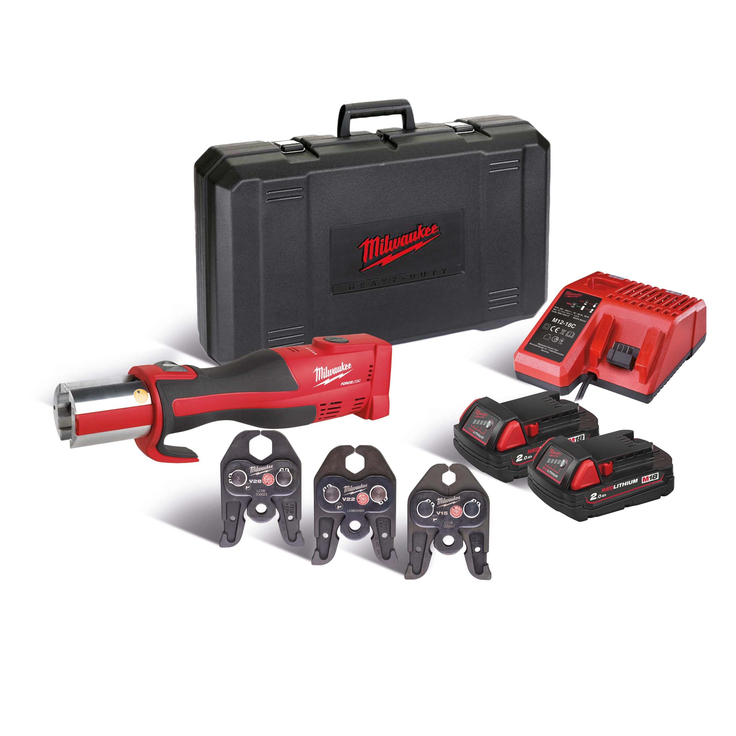 MILWAUKEE - AEG - COP4933451134 M18BLHPT202CV-SET_PRESSATRICE