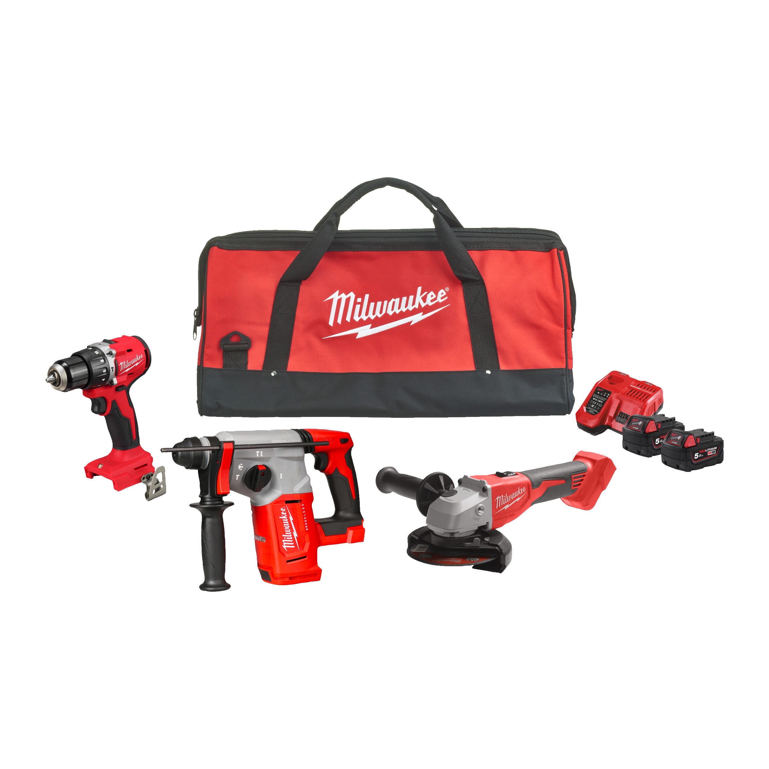 MILWAUKEE - AEG - COP4933499009 M18 BLPP3D-502B KIT BLPDRC+BLH+BLSAG