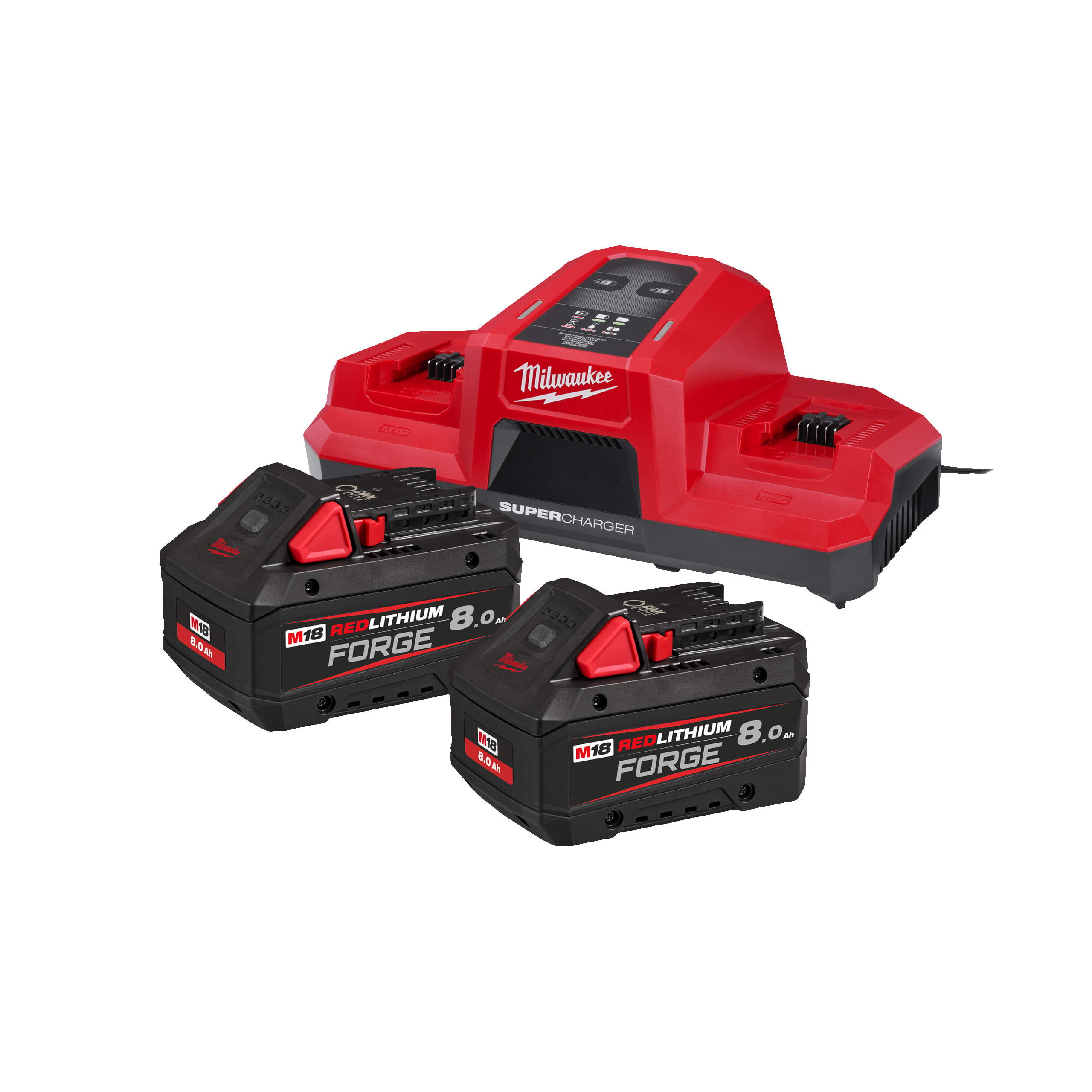 MILWAUKEE - AEG - COP4933498616 M18 FORGENRG-802 DBSC NRG KIT 8 AH FORGE