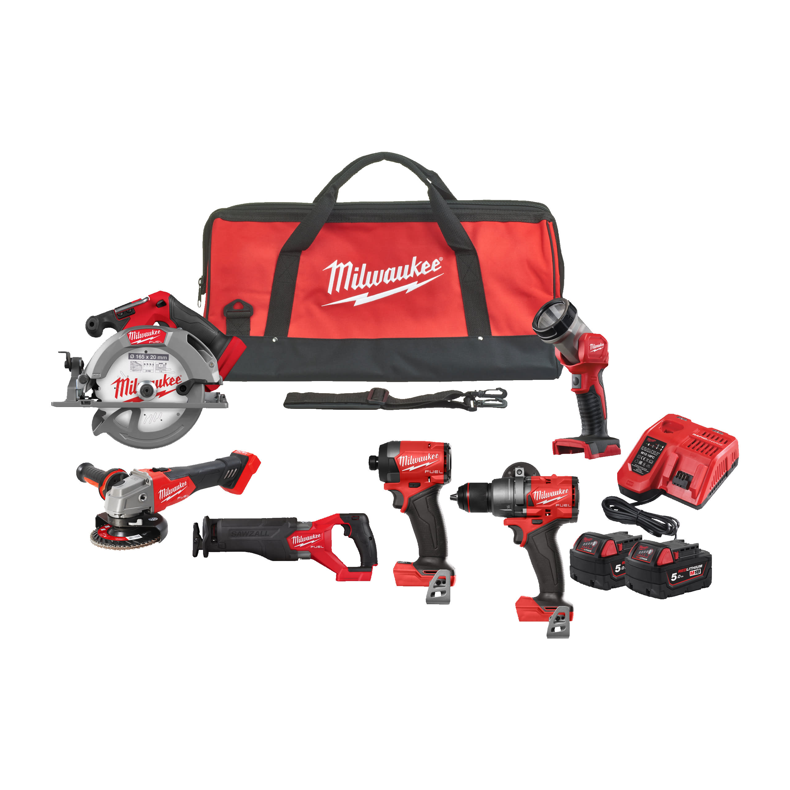 MILWAUKEE - AEG - COP4933498658 M18 FPP6G3-502B / KIT 6 UTENSILI