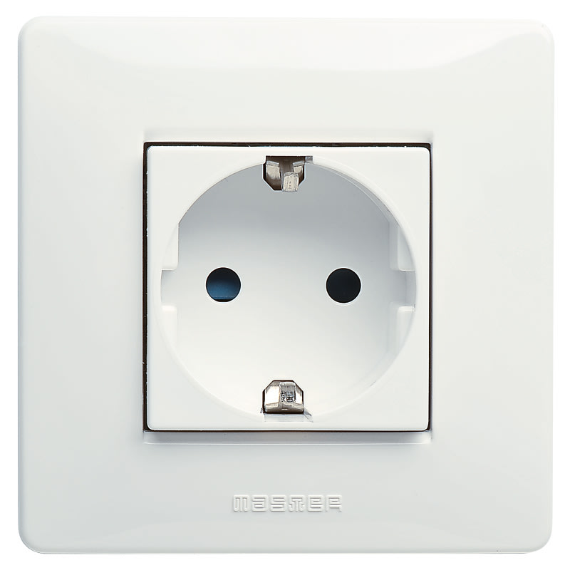 MASTER SRL - MSTM21176 MIXMO PRESA SCHUKO 16A 2P+T (LATERALE)