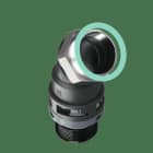 TEAFLEX - TEAM8BBF36P36 CURVA 45?IP68 BF36 PG36 NERO