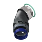 TEAFLEX - TEAM8BBF48P48 CURVA 45?IP68 BF48 PG48 NERO