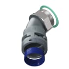 TEAFLEX - TEAM8GBF36P36 CURVA 45?IP68 BF36 PG36 GRIGI