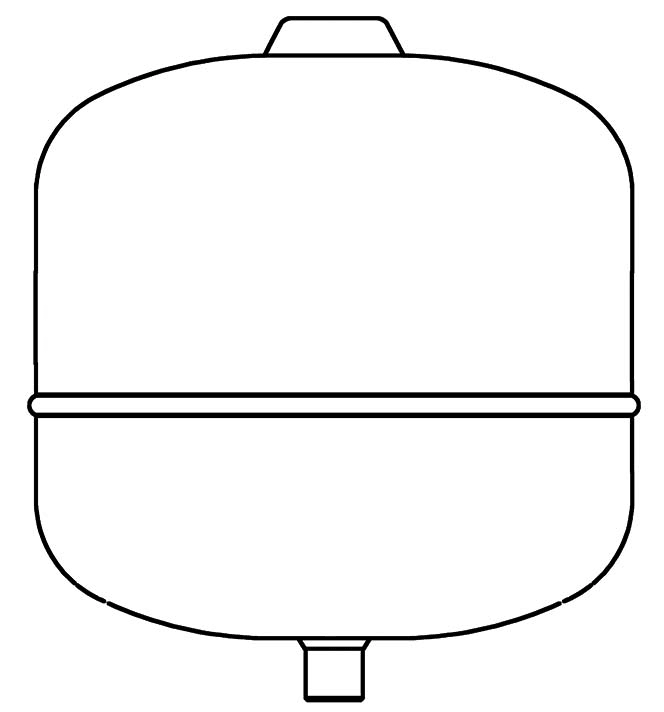 ROTEX - RXH162070 VASO DI ESPANSIONE DA 12L MAG S12