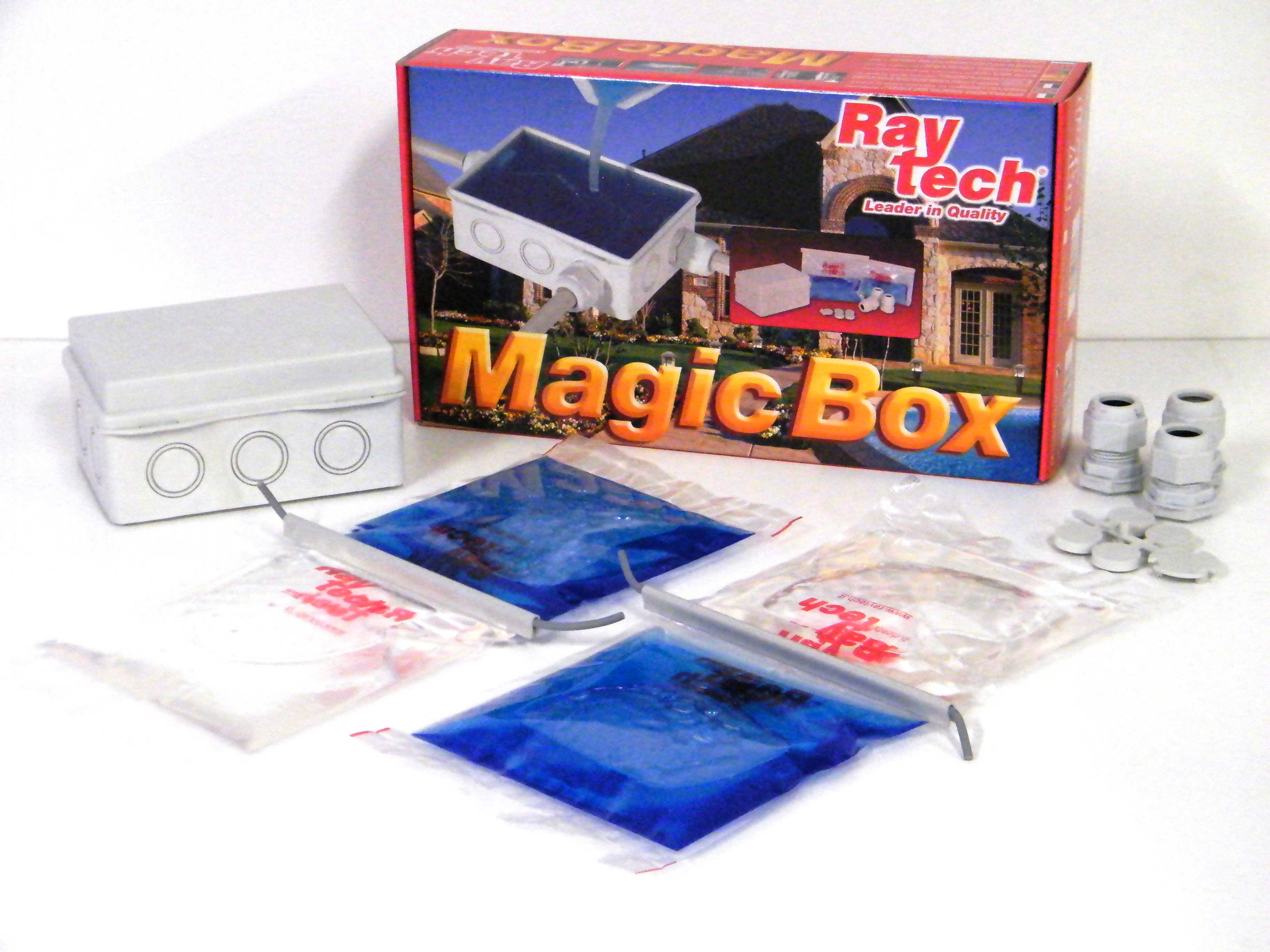RAYTECH SRL - RYTMAGICBOX150 MAGIC BOX 150 CASSETTA IP68 GEL