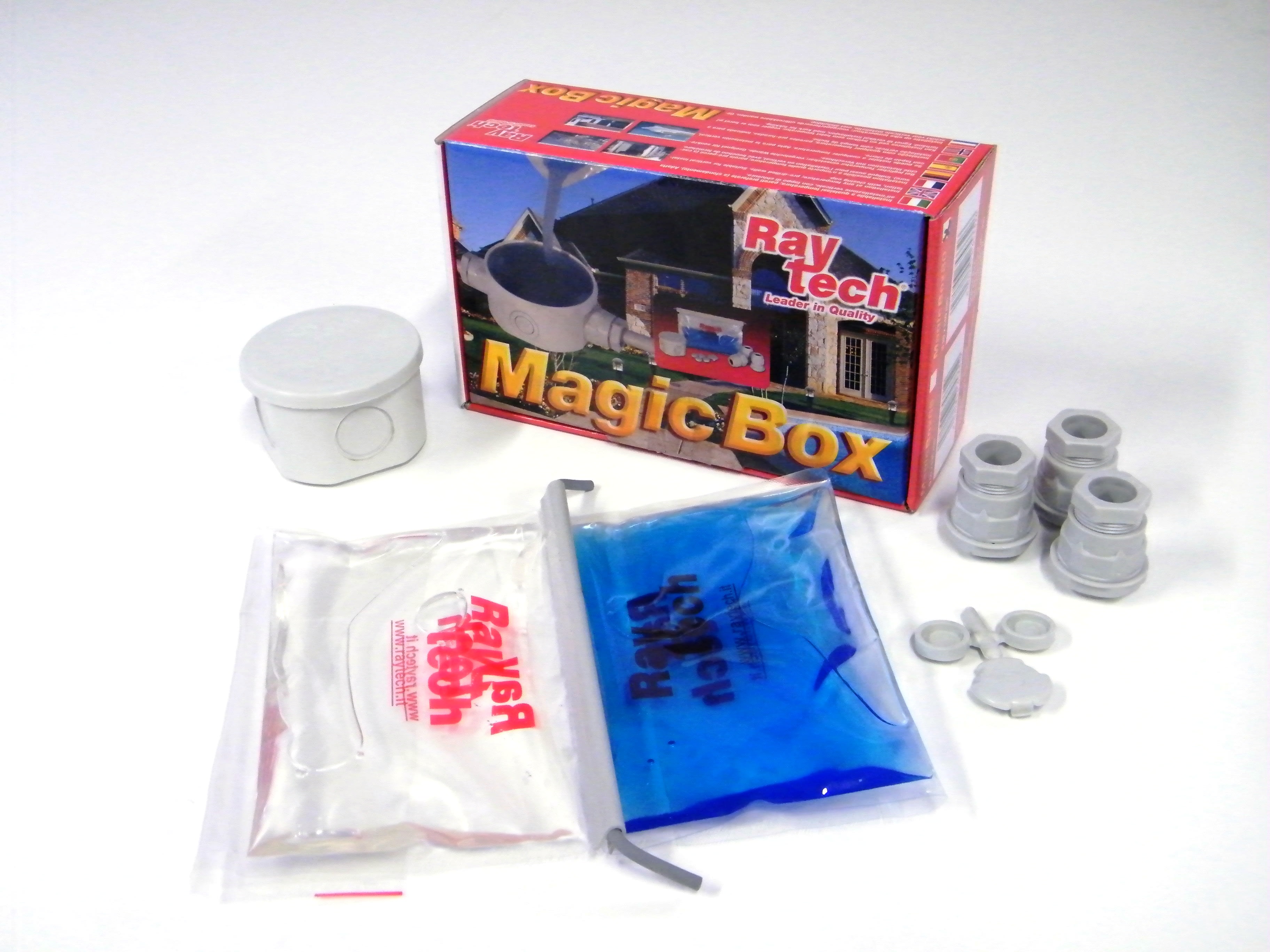 RAYTECH SRL - RYTMAGICBOX65 MAGIC BOX 65  CASSETTA IP68 GEL