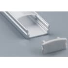 MARECO LUCE SRL - MAO430-05900000 PROFILO AD U 2000MM CON COVER OPALE CLIP