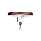 MARECO LUCE SRL - MAO100-1062184G COLED ROUND TP 15W 3000K GRIGIO RAL 9006