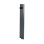 BOT LIGHTING SRL - BTLMARBELLAPOLEG PALETTO PER MARBELLA9SUN ANTRACITE 800MM