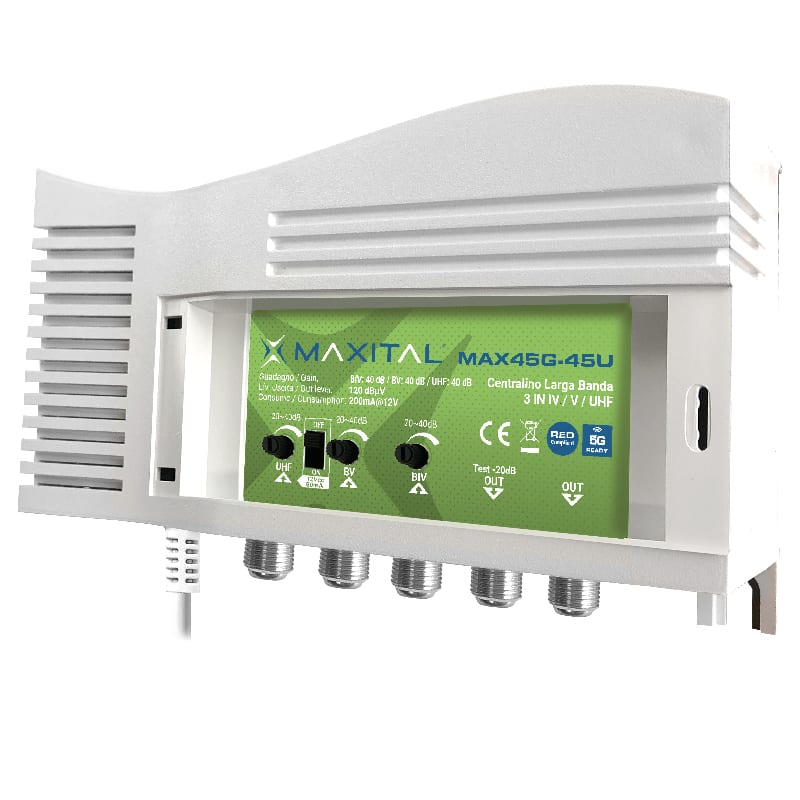 FTE MAXIMAL ITALIA S - FTEMAX45G-45U MAX45G-45U CENT 3 ING. IV/V/U 40DB